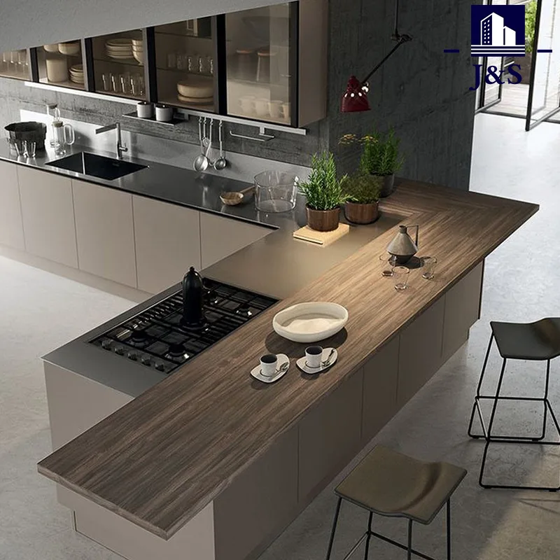 Stock High End Mətbəx Şkaf Tezgahı